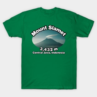 Mount Slamet 3,432 m T-Shirt